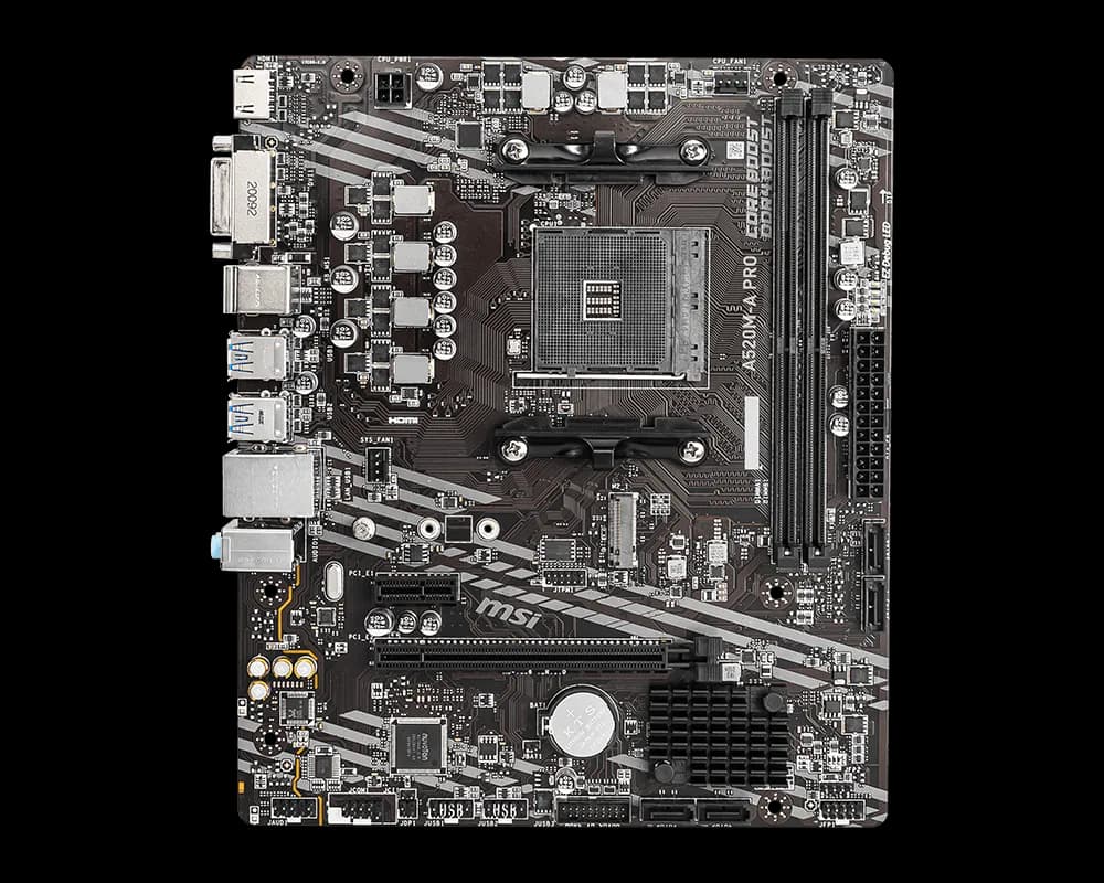 MSI A520M-A PRO MOTHERBOARD thumbnail 5