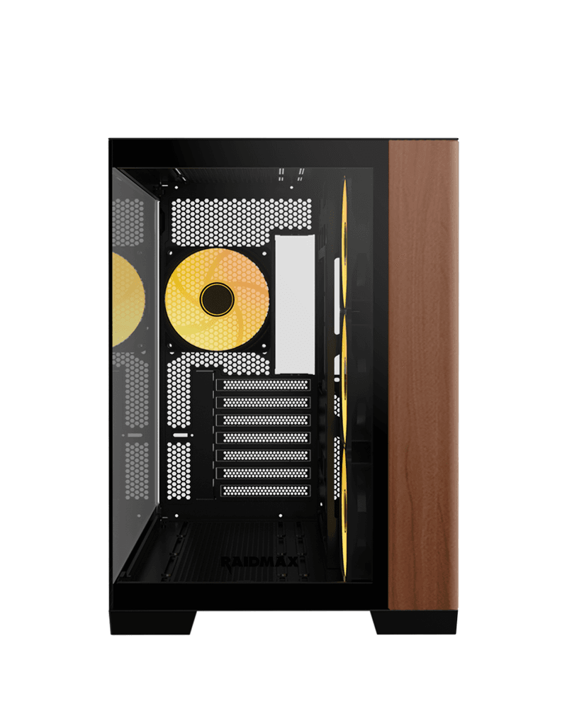 RAIDMAX I610 INFINITA CASE WOOD BLACK thumbnail 5