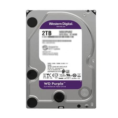 WESTERN DIGITAL 2TB PURPLE HARD DISK - Image 1