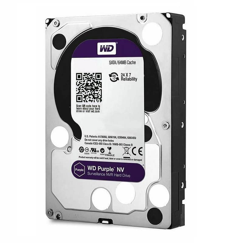 WESTERN DIGITAL 8TB PURPLE HARD DISK - Image 1
