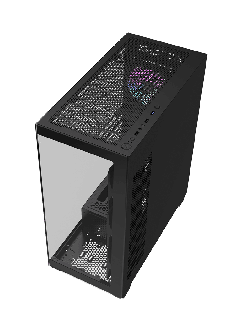 RAIDMAX I800 INFINITA CASE BLACK thumbnail 3