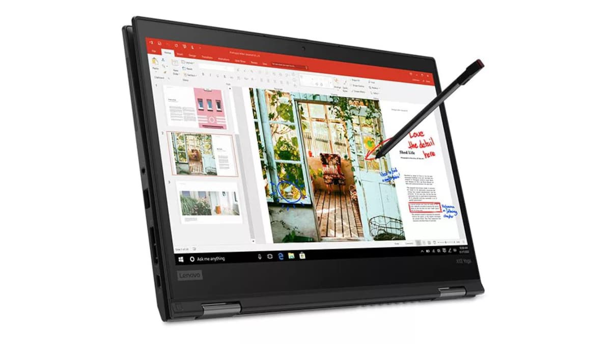 LENOVO THINKPAD X13 YOGA GEN 1 i7-10510U 16GB 256GB NVMe INTEL UHD 13.3 FHD TOUCH W11 USED thumbnail 4