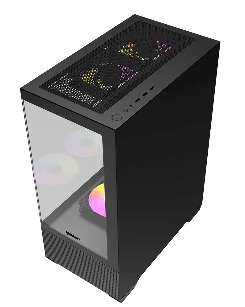 RAIDMAX I802 AIR INFINITA CASE BLACK thumbnail 4