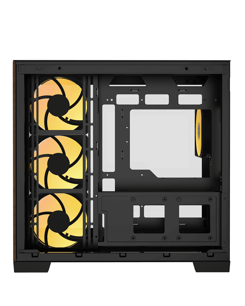 RAIDMAX I610 INFINITA CASE WOOD BLACK thumbnail 7