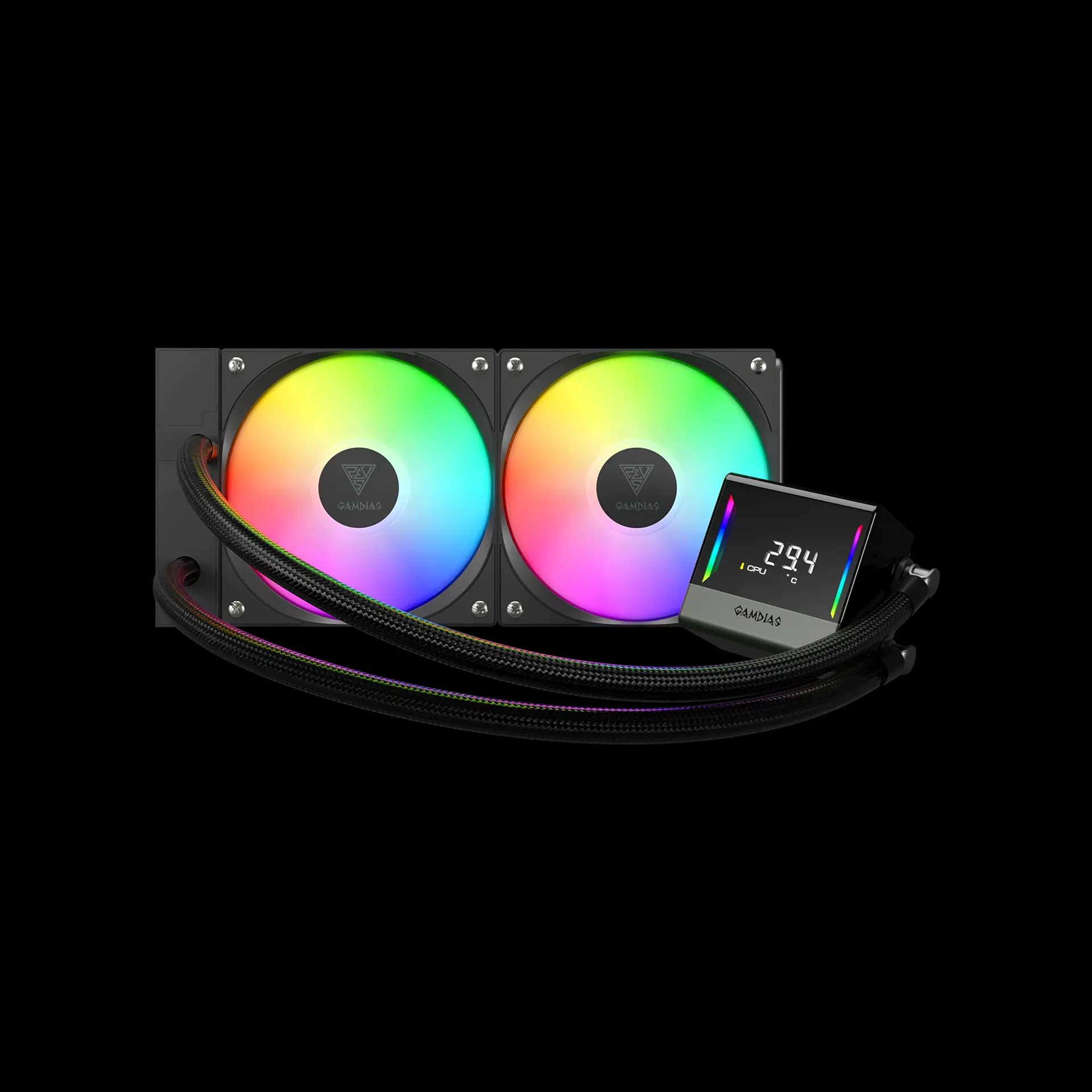 GAMDIAS CHIONE E4 240 CPU LIQUID COOLER thumbnail 6