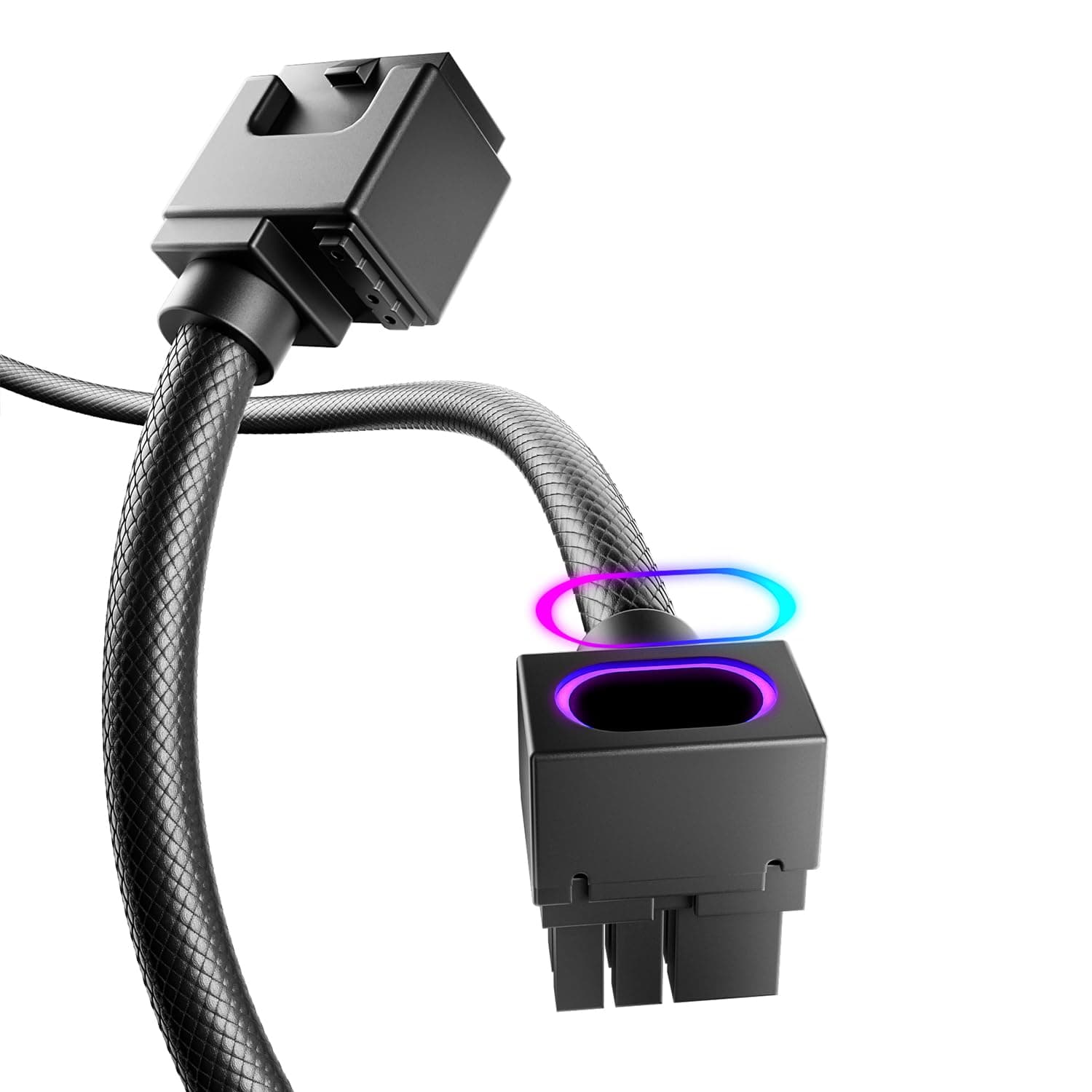 ASIAHORSE HYDRUS 8PIN GPU POWER EXTENSION CABLE BLACK-A 30cm thumbnail 7