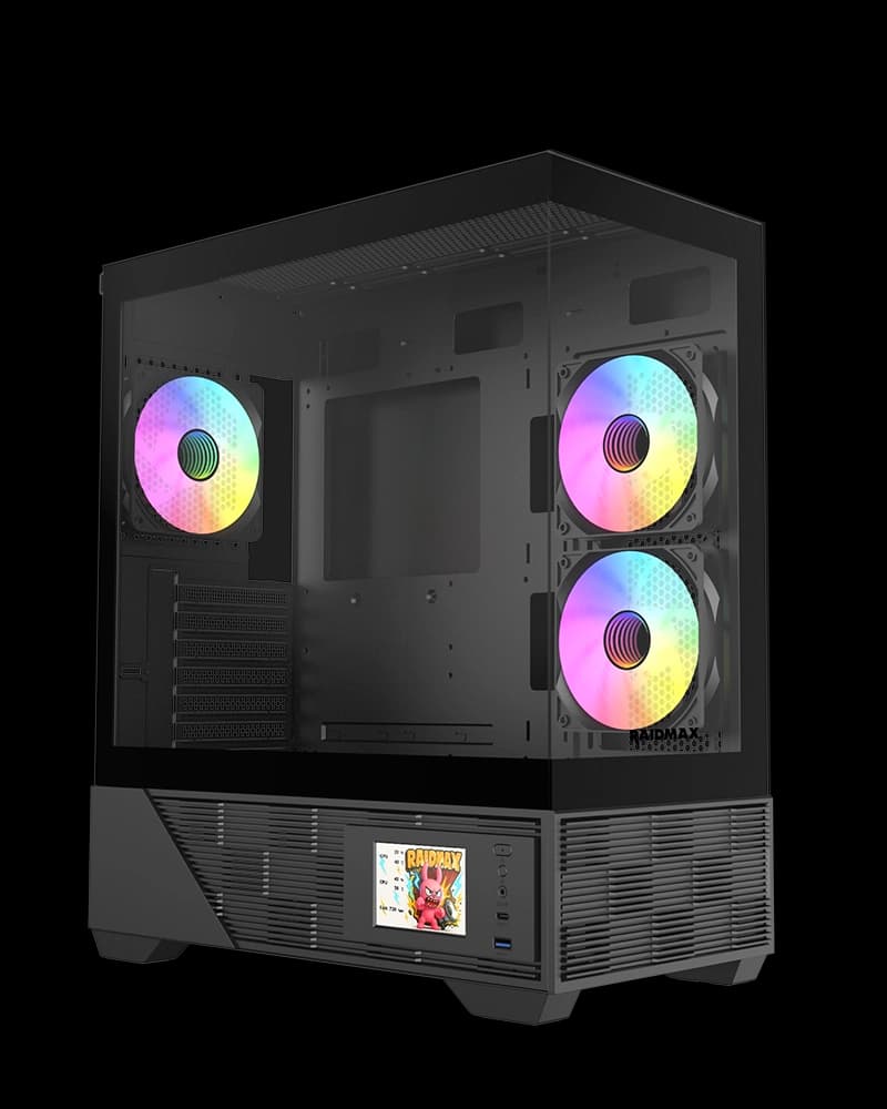 RAIDMAX I803 INFINITA CASE BLACK - Image 1