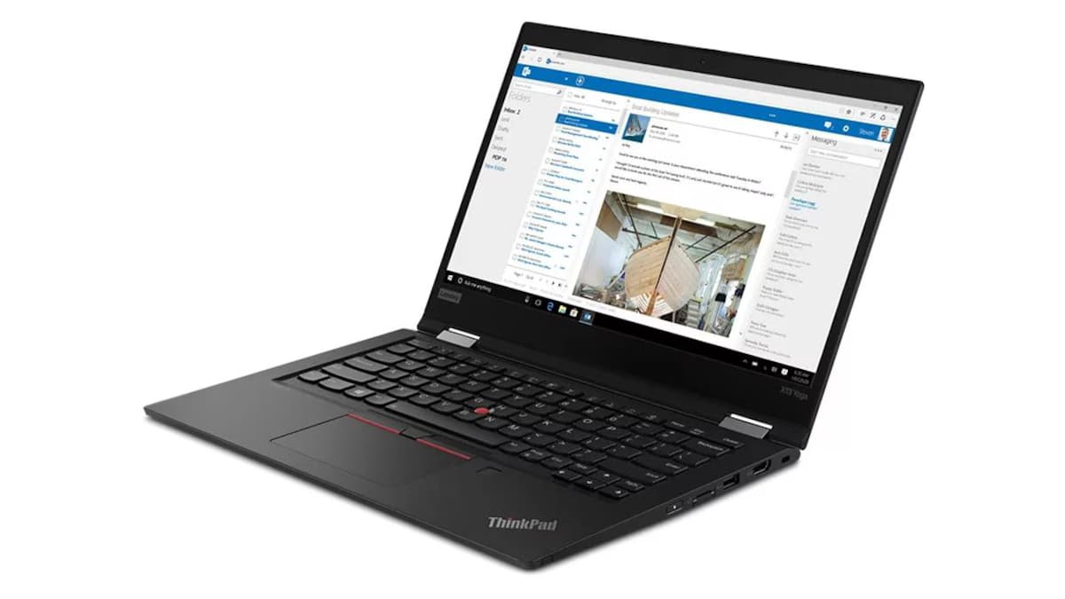 LENOVO THINKPAD X13 YOGA GEN 1 i7-10510U 16GB 256GB NVMe INTEL UHD 13.3 FHD TOUCH W11 USED thumbnail 7